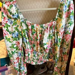 Floral blouse